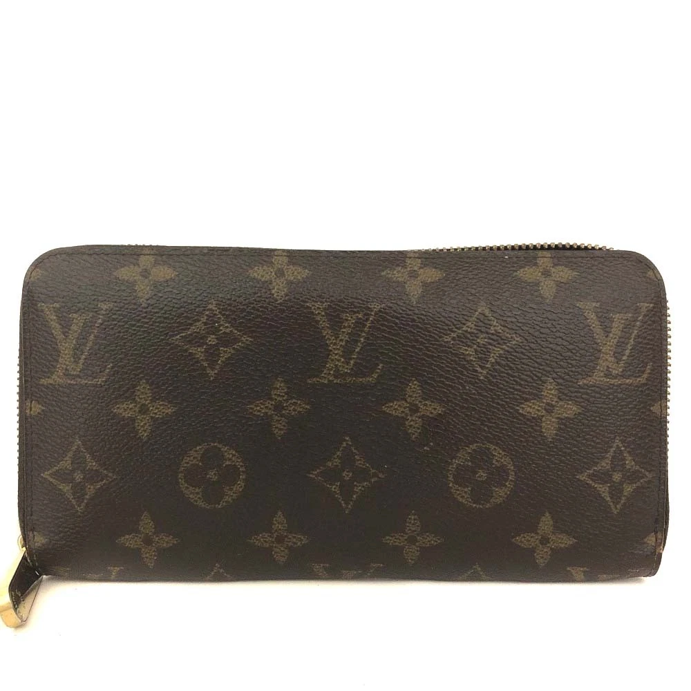 $965 2012 Louis Vuitton Monogram Zippy Wallet GI2182
