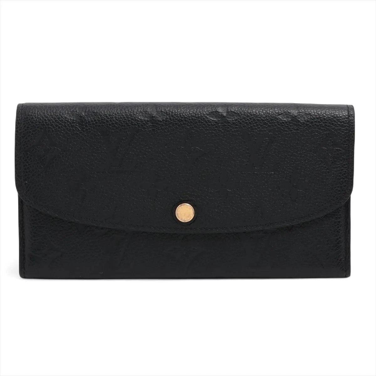$775 RFID Louis Vuitton Empreinte Emilie Wallet Black Dune