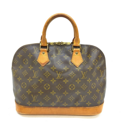 Louis Vuitton Alma Handbag Brown Monogram VI0974