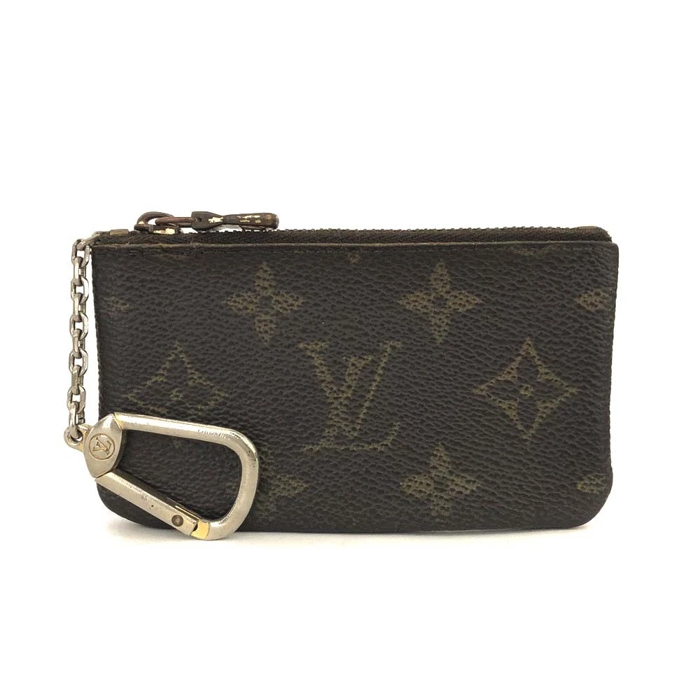 $345 1991 Louis Vuitton Monogram Key Pouch  ET1901