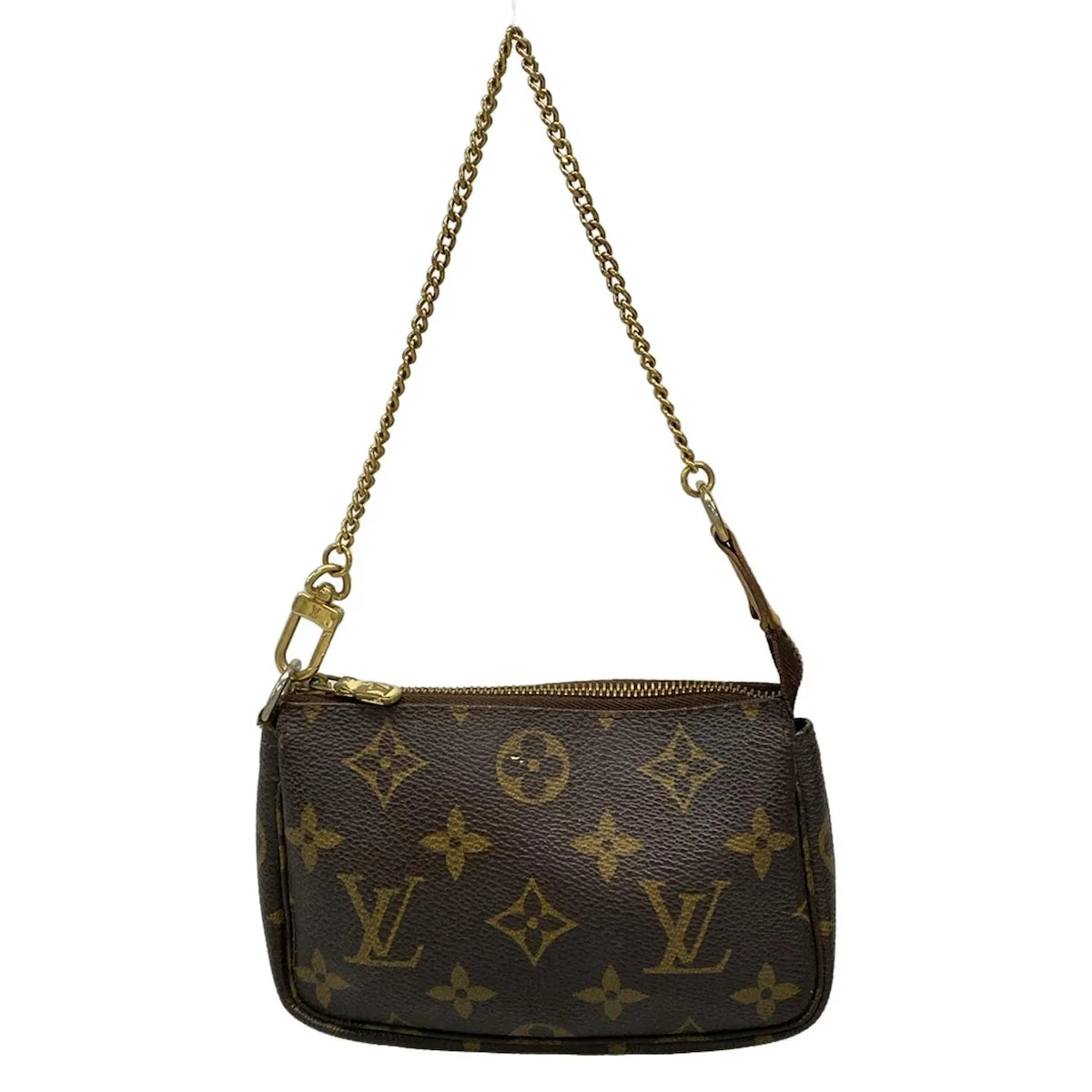 $810 Louis Vuitton Monogram Mini Pochette Accessories DU1006 2006