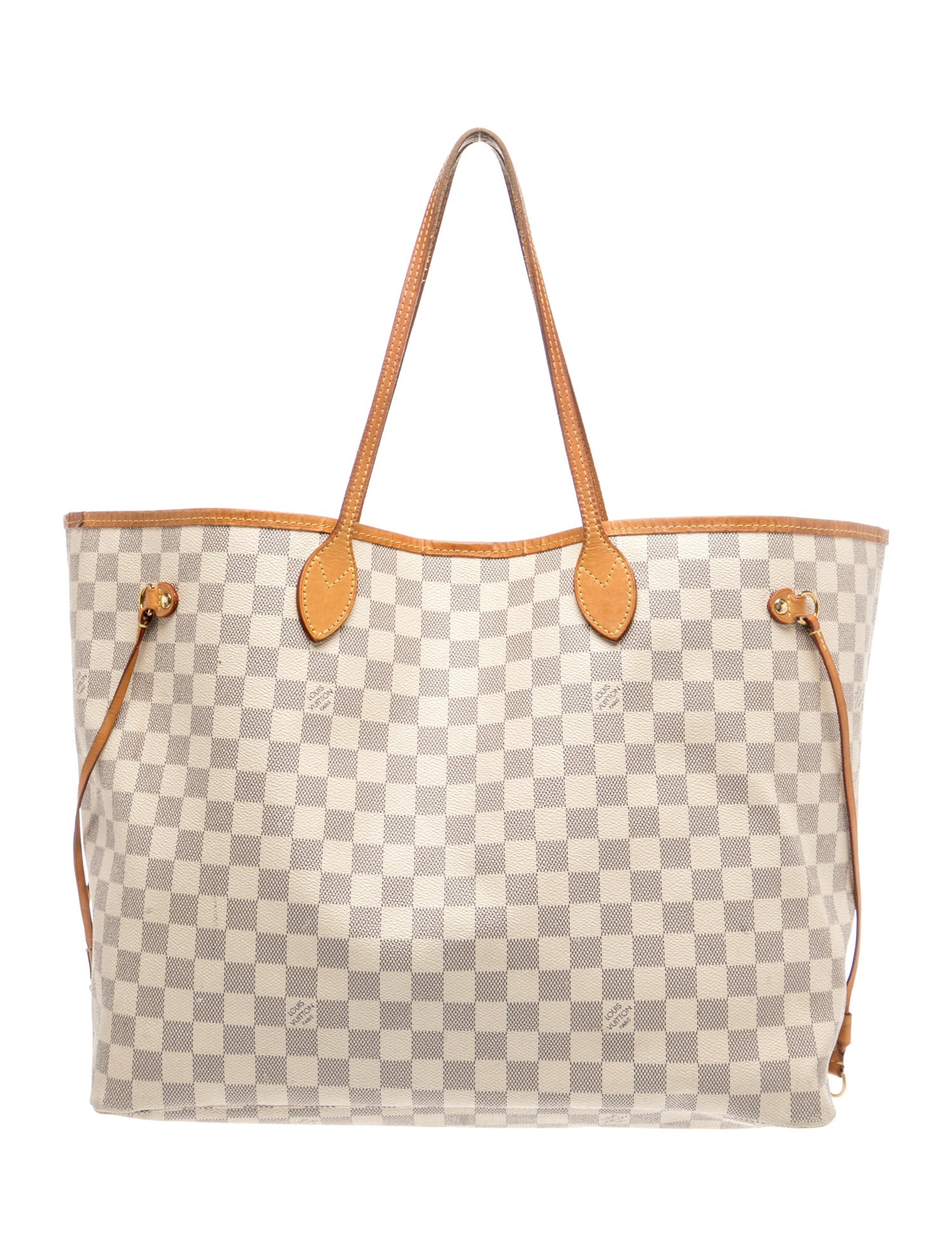 $2310 Louis Vuitton Damier Azur Neo Neverfull GM