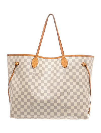 $2310 Louis Vuitton Damier Azur Neo Neverfull GM