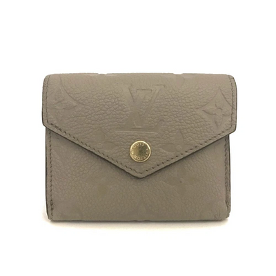 $795 Louis Vuitton Monogram Empreinte Portefeuille Zoe Mini Wallet