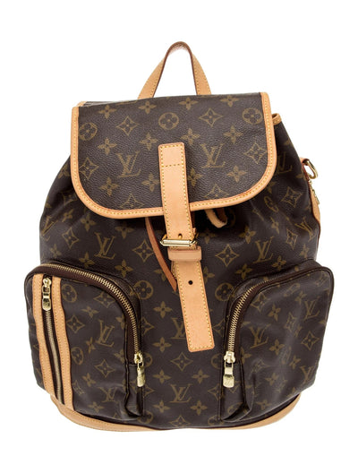$2090 2008 Louis Vuitton Monogram Bosphore Backpack