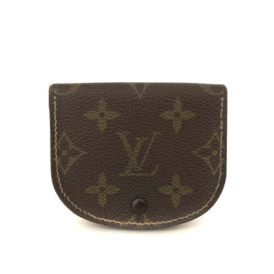 Louis Vuitton Monogram Porte Monnaie Gousset Coin Purse Wallet