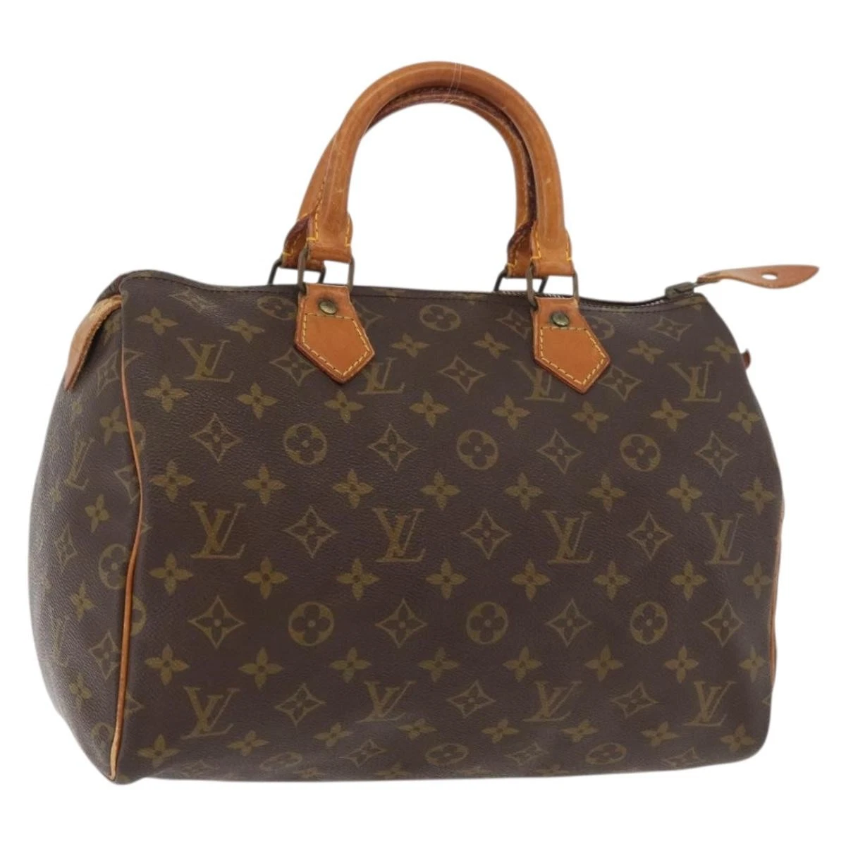 $1540 1984 LOUIS VUITTON Monogram Speedy 30 Hand Bag SA824