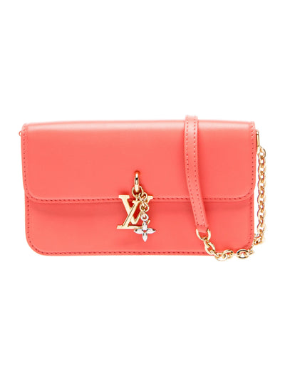 $2080 Louis Vuitton Bloom Wallet On Chain RFID