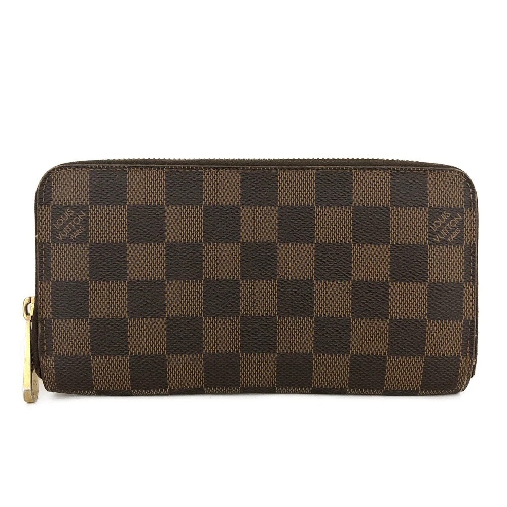 $915 2013 Louis Vuitton Damier Ebene Zippy Wallet CA3103