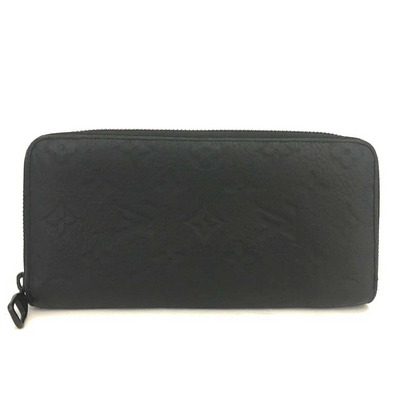 $1210 Louis Vuitton Monogram Empreinte Vertical Zippy Round Long Wallet