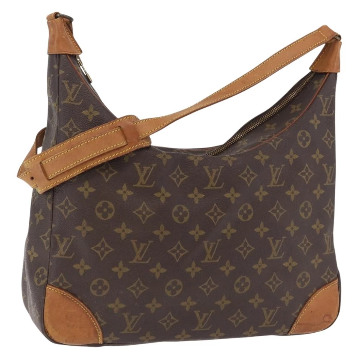 $1450 1992 LOUIS VUITTON Monogram Boulogne 35 Shoulder Bag  8912