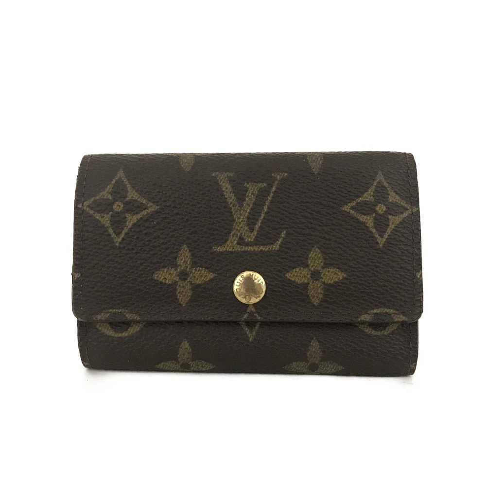 $345 Louis Vuitton Monogram Multicles 6 Ring Key Case Brown SD0091
