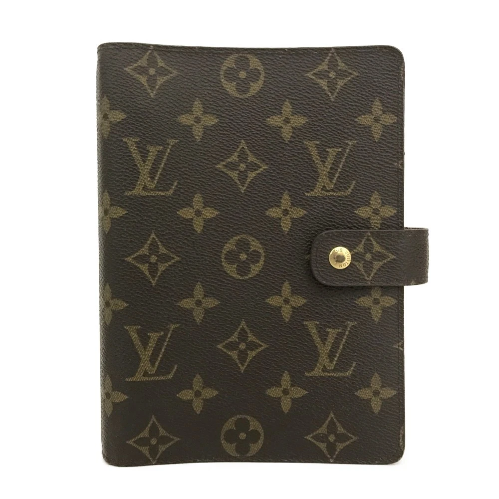 $755 1999 Louis Vuitton Monogram Medium Ring Agenda Cover SP0999
