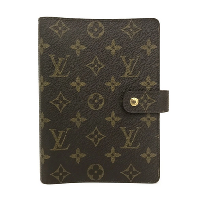 $755 1999 Louis Vuitton Monogram Medium Ring Agenda Cover SP0999