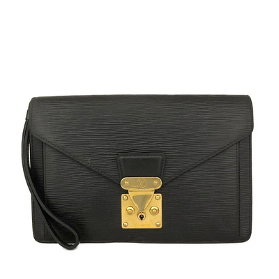 $1,350 2002 Louis Vuitton Epi Pochette Sellier Dragonne Clutch Bag VI0032