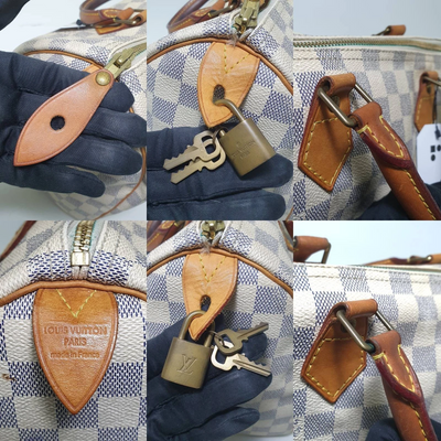 Louis Vuitton Speedy 30 Damier Azur DU1170