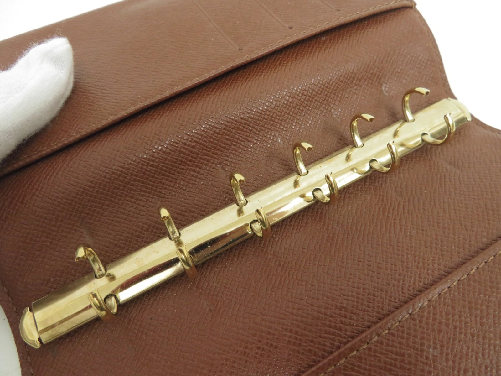 Authentic LOUIS VUITTON Monogram  Agenda PM Day Planner Notebook Cover F#50717