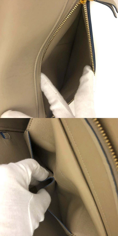$2,700 Celine Mini Belt Bag in Grained Calfskin Beige