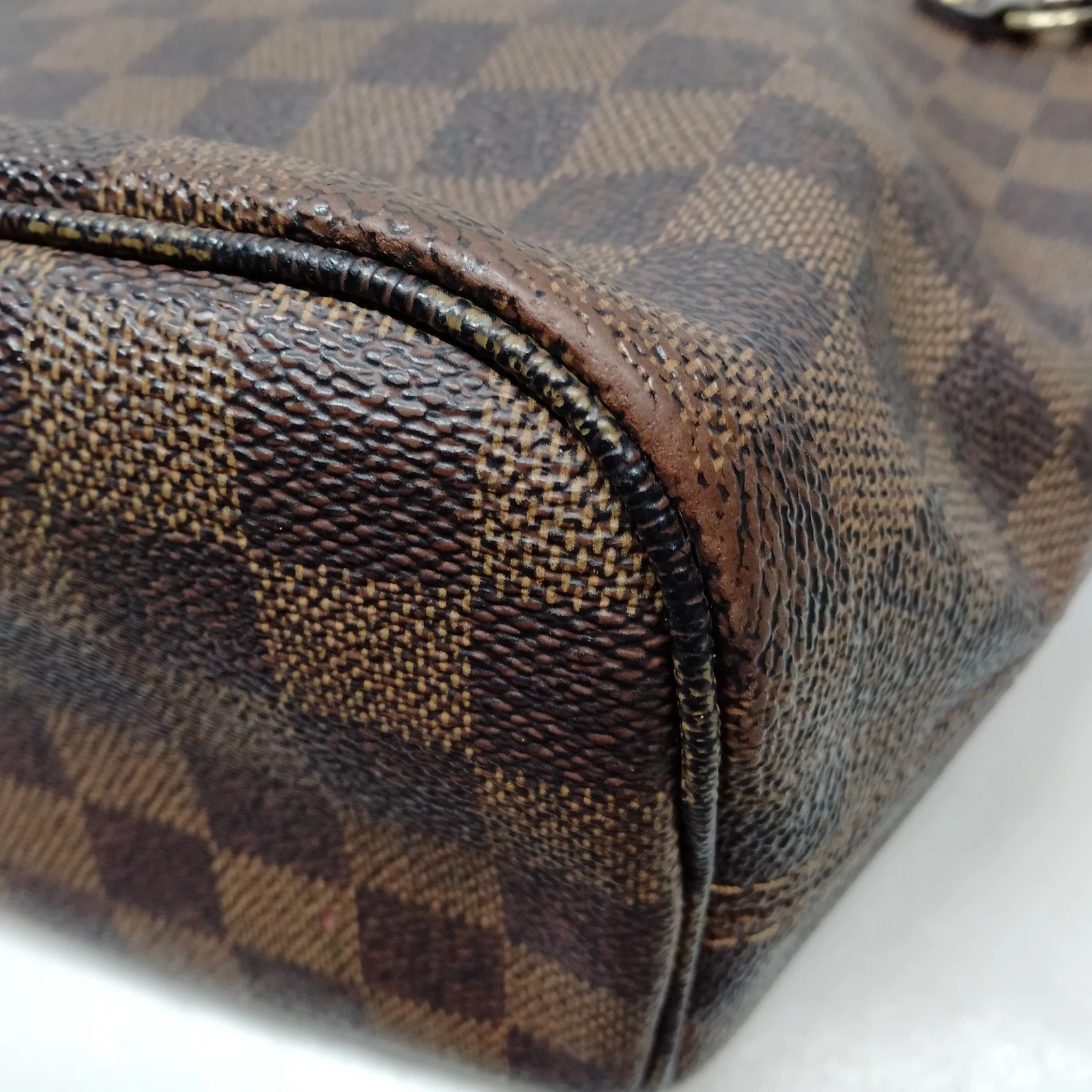 Louis Vuitton LV Tote Bag Neverfull PM Brown Damier  VI1099