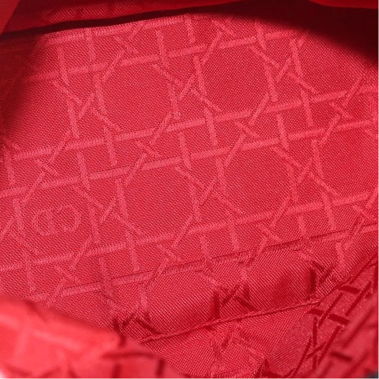 $5100 Dior Nylon Cannage Medium Lady Dior Black