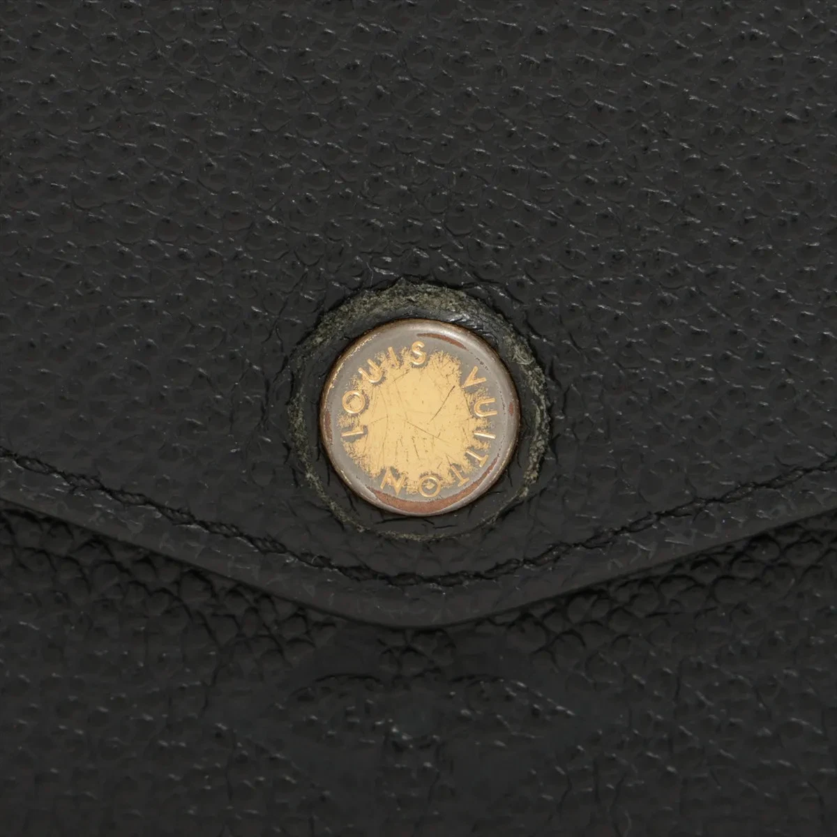 $1060 Louis Vuitton Empreinte Sarah Wallet NM Black