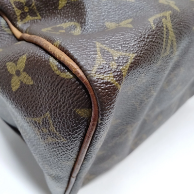 Louis Vuitton Speedy 25 Handbag Brown Monogram MI872