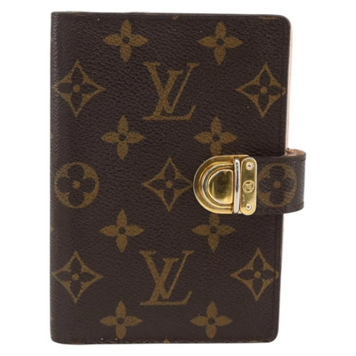 $650 2006 LOUIS VUITTON Monogram Koala Small Ring Agenda Cover Rose CA0076