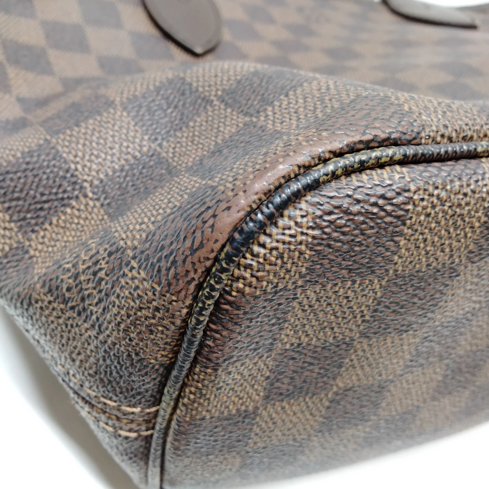 Louis Vuitton LV Tote Bag Neverfull PM Brown Damier  VI1099