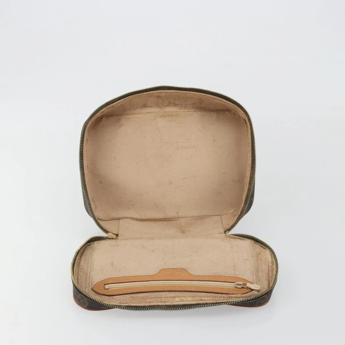 $700 1992 LOUIS VUITTON Monogram Trousse Boite Cosmetic Pouch NO1902