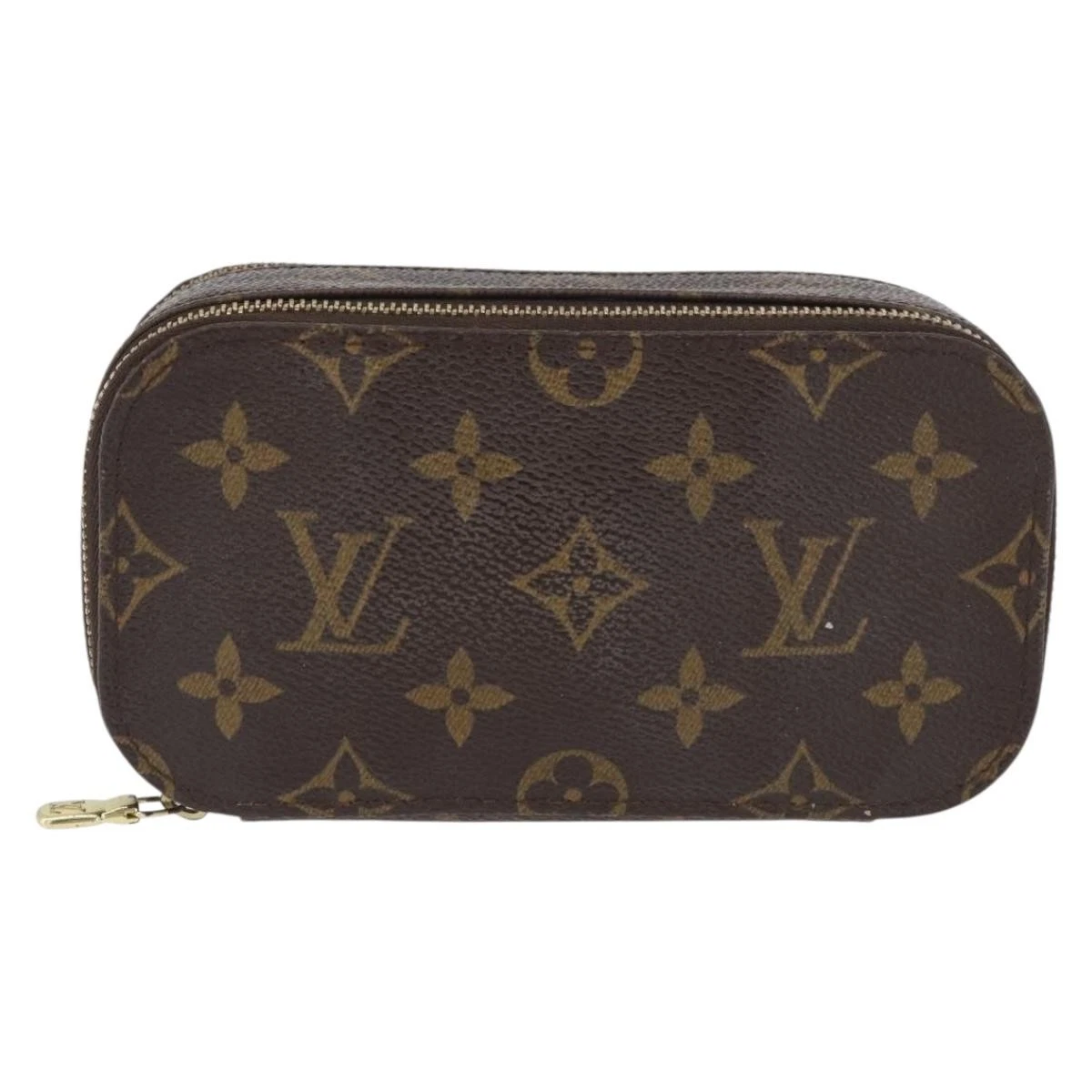 $750 2002 LOUIS VUITTON Monogram Trousse Blush PM VI0092