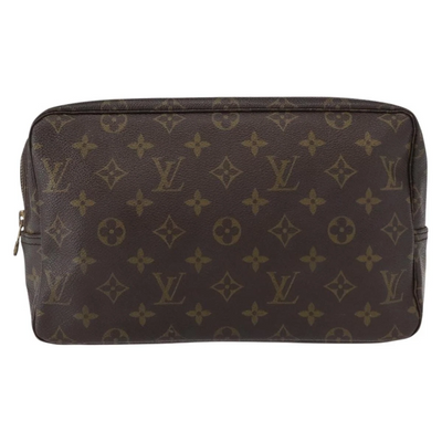 $600 LOUIS VUITTON Monogram Trousse Toilette 28 VINTAGE FRANCE