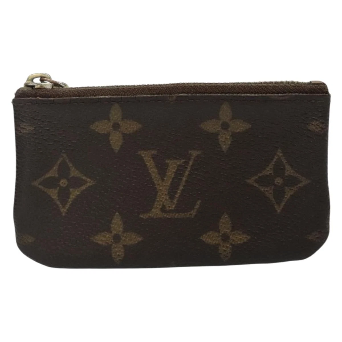 $355 LOUIS VUITTON Monogram Key Pouch Spain