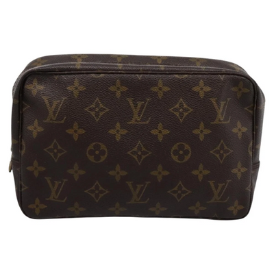 $600 1987 LOUIS VUITTON Monogram Trousse Toilette 23 874TH