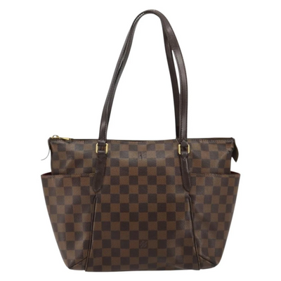 $1,350 2014 Louis Vuitton Damier Ebene Totally PM Tote Bag TJ2104