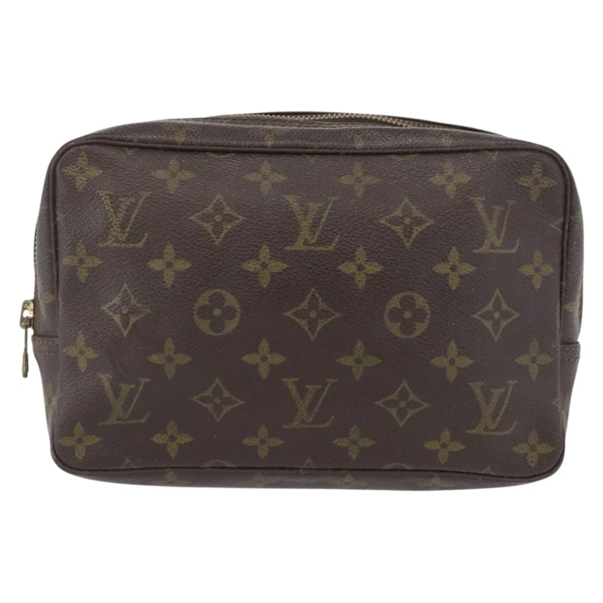 $600 1984 LOUIS VUITTON Monogram Trousse Toilette 23 Clutch Bag 841