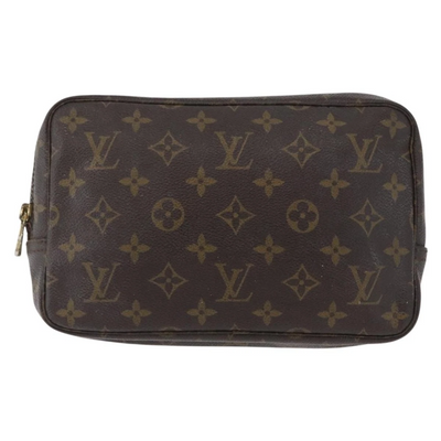 $600 LOUIS VUITTON Monogram Trousse Toilette 23 FRANCE VINTAGE