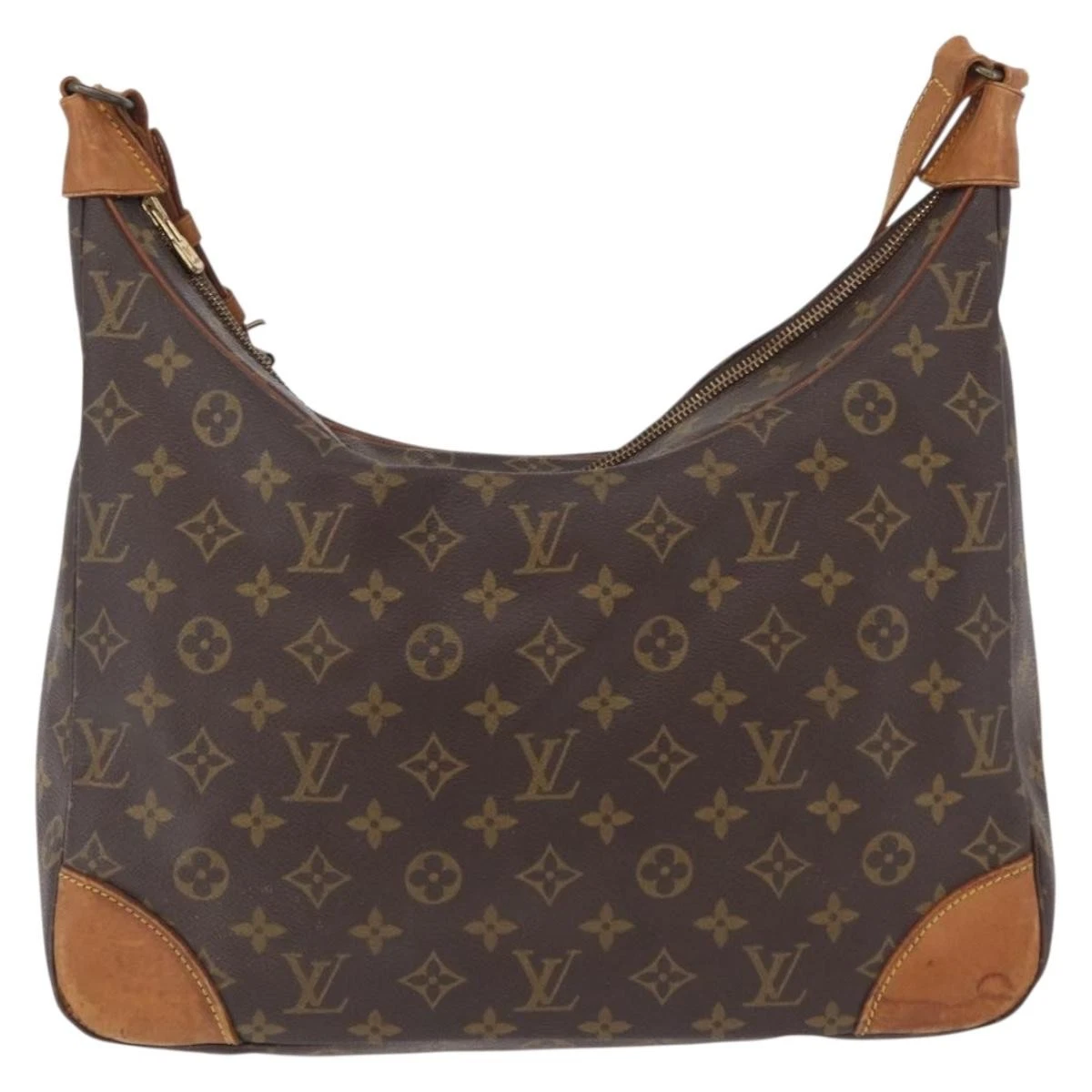 $1450 1992 LOUIS VUITTON Monogram Boulogne 35 Shoulder Bag  8912