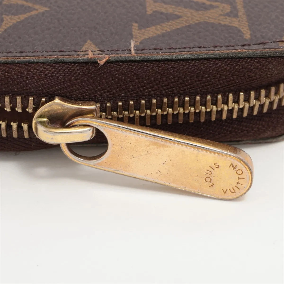 $915 RFID Louis Vuitton Monogram Zippy Wallet Rose Ballerine