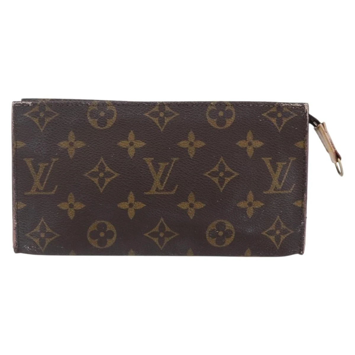 $590 1998 LOUIS VUITTON Monogram Bucket 27 Pouch AR0938