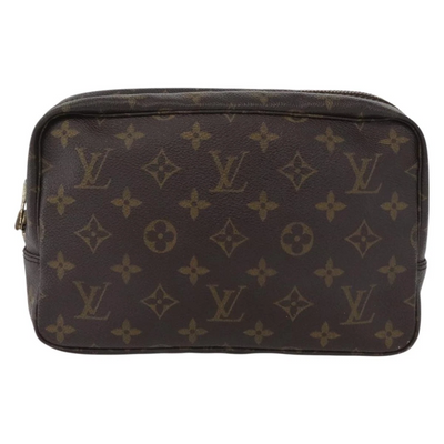 $600 1984 LOUIS VUITTON Monogram Trousse Toilette 23 Clutch Bag 884TH
