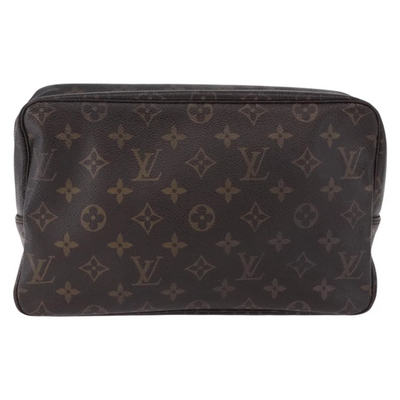 $600 1986 LOUIS VUITTON Monogram Trousse Toilette 28 Clutch Bag 863