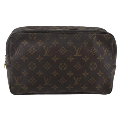 $600 1987 Louis Vuitton Cosmetic Pouch Trousse Toilette 28 873TH