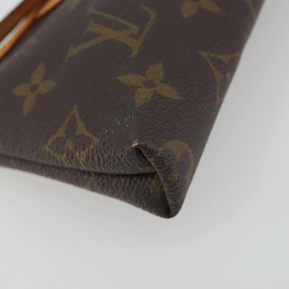 $1250 2010 Louis Vuitton Monogram Mini Pochette Delightful SA1130