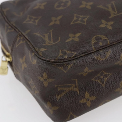 $600 1987 Louis Vuitton Cosmetic Pouch Trousse Toilette 28 873TH