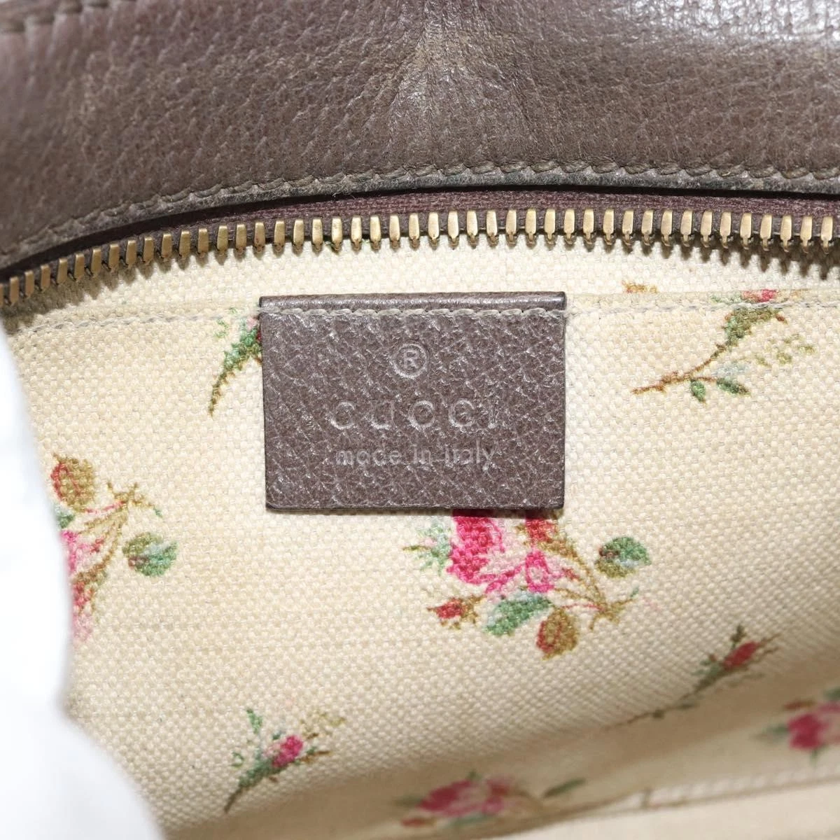 $1490 Gucci GG Supreme Monogram Web Neo Vintage Shoulder Bag Beige New Acero Crop