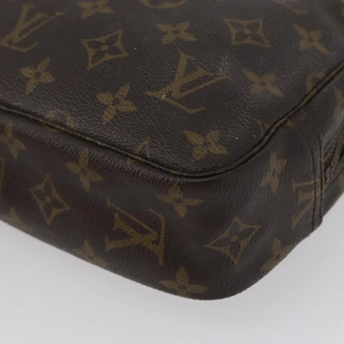 $600 LOUIS VUITTON Monogram Trousse Toilette 23 FRANCE VINTAGE