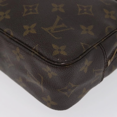 $600 1984 LOUIS VUITTON Monogram Trousse Toilette 23 Clutch Bag 884TH