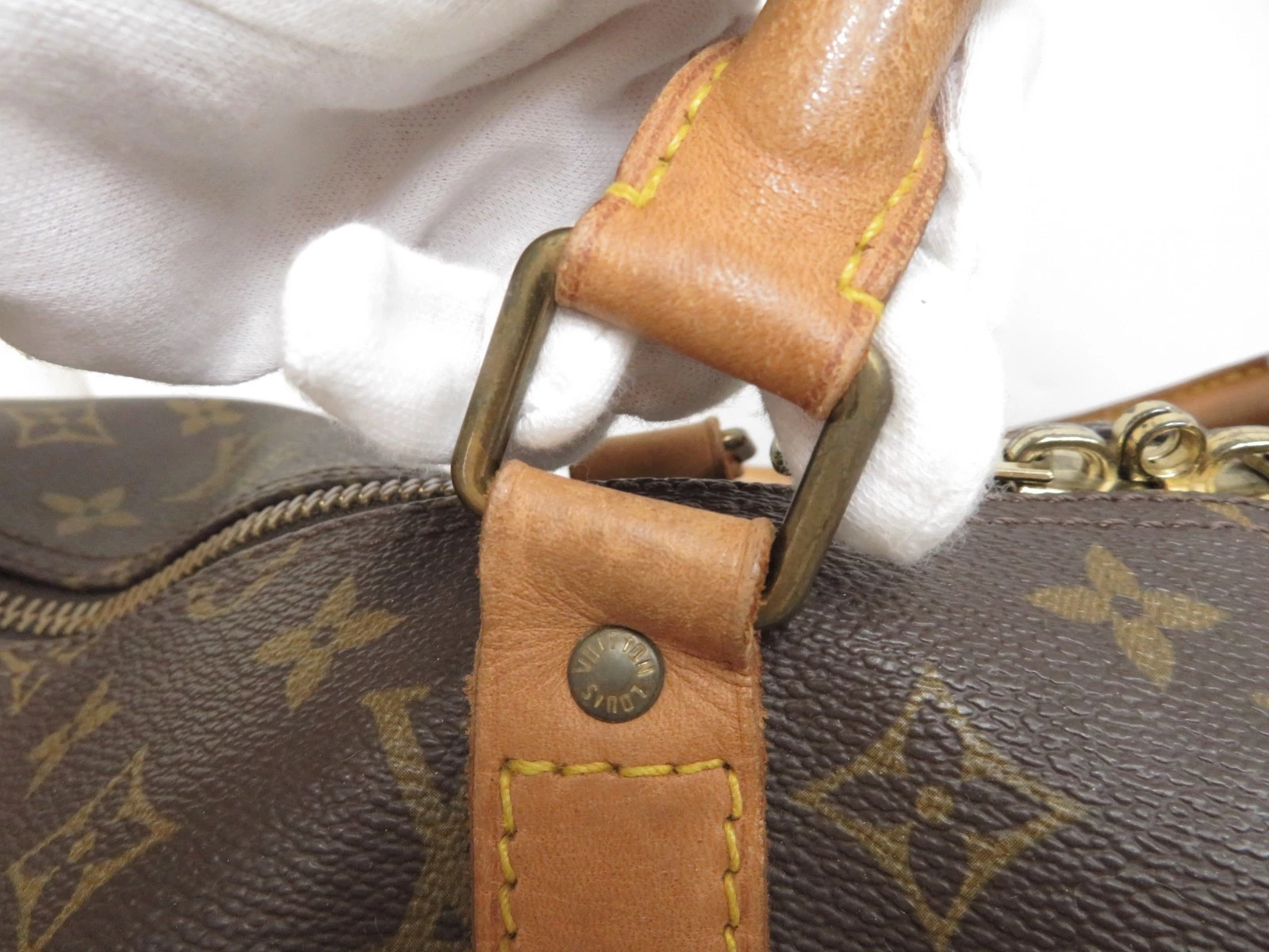 $2170 1985 Louis Vuitton Monogram Duffle Boston Bag Keepall 55 853