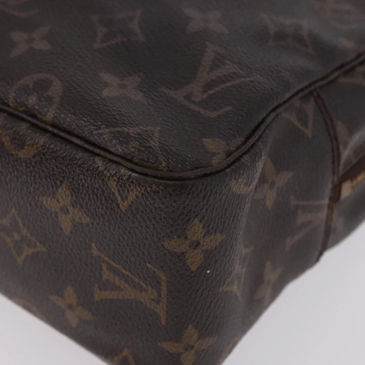 $600 1986 LOUIS VUITTON Monogram Trousse Toilette 28 Clutch Bag 863