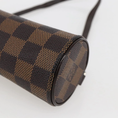 $1560 LOUIS VUITTON Damier Ebene Papillon Pochette VINTAGE